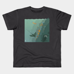 Freedom - Diving Kids T-Shirt